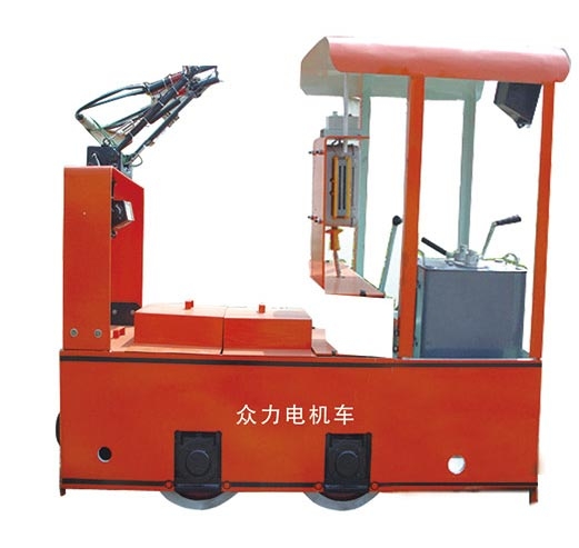 6-1.5噸窄軌架線(xiàn)式工礦電機(jī)車(chē) 